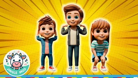 Head, shoulders, knees and toes video